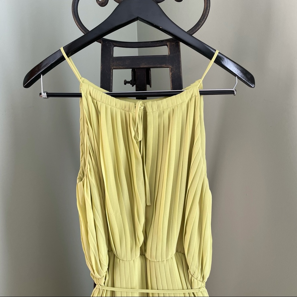 SOLD Madison Lime Green Maxi Dress Small NWT - Picture 7 of 15